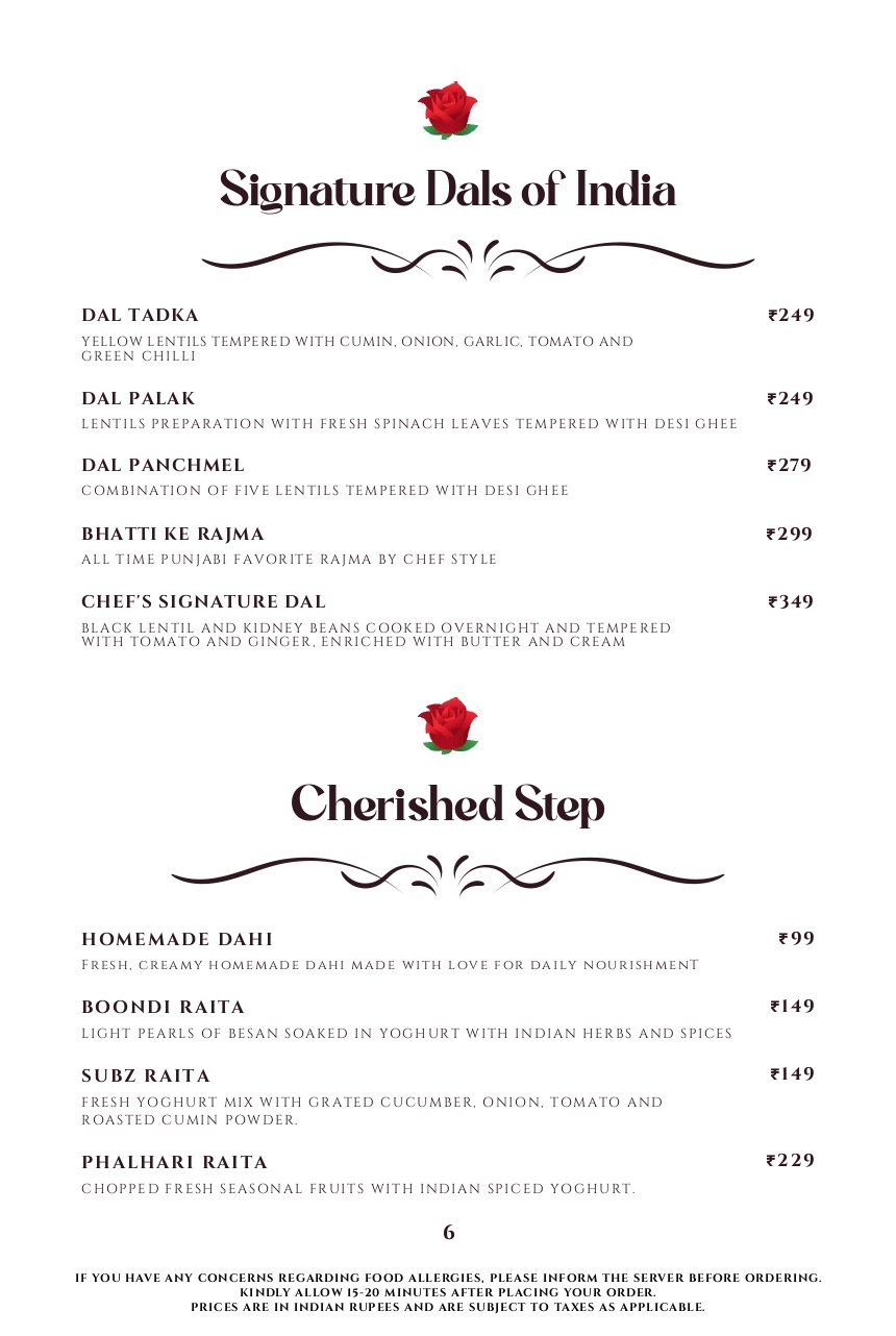 Menu Page 7